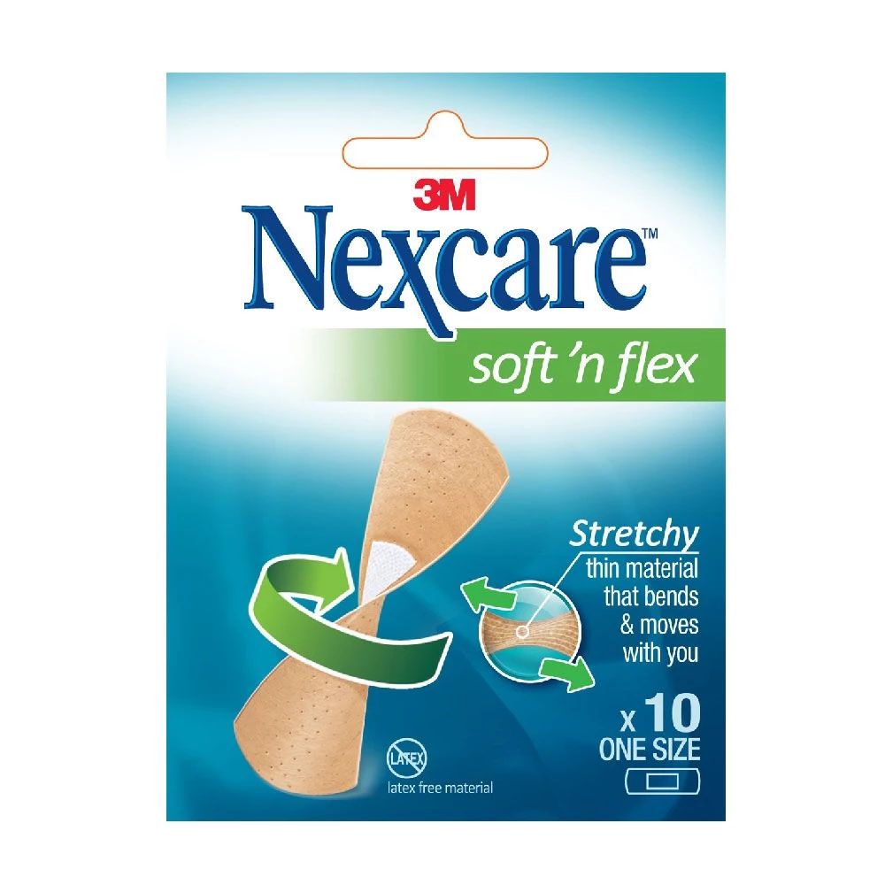 3M Nexcare Soft 'n flex Bandage 10's 575-10E - Easy Pharmacy LLC