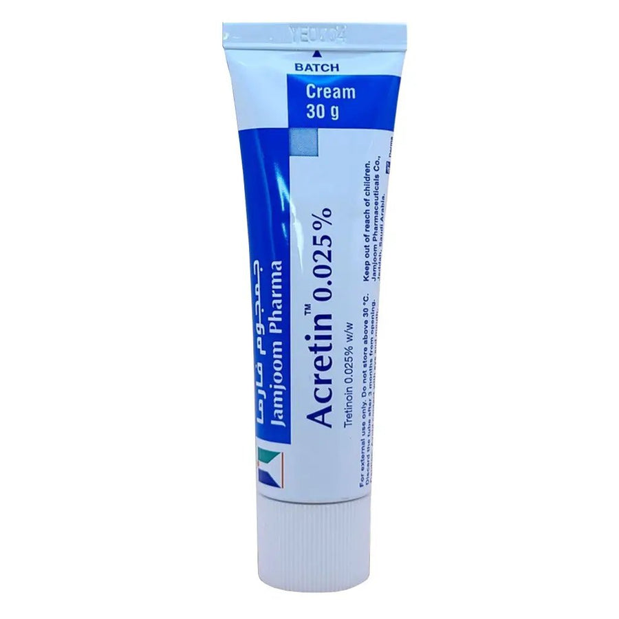 Acretin 0.025% Topical Cream 30g