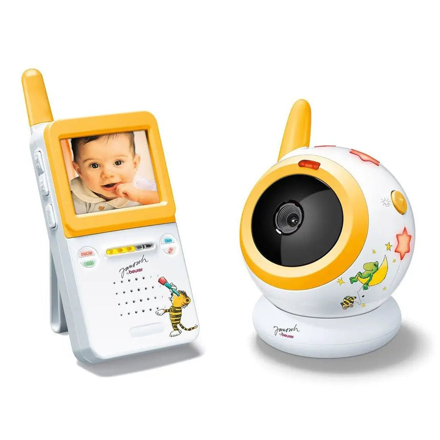 Beurer Video Baby Monitor JBY101 for Safe Sleep Monitoring with 360 Degree Camera and Digital Wireless Transmission