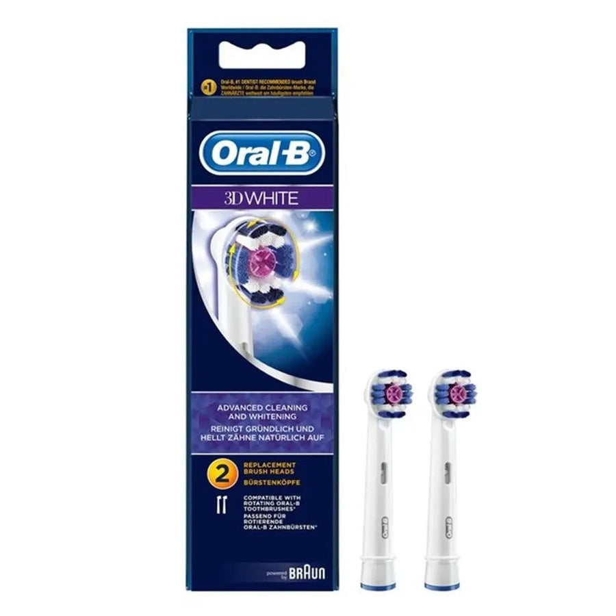 Oral-B 3D White Replacement Brush Heads 2's
