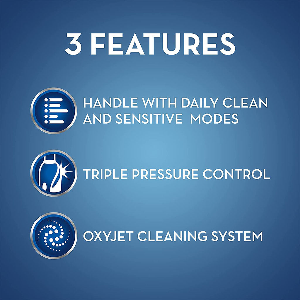 Oral-B Oxyjet Cleaning System + Pro 2000 Power Toothbrush OC 501.535.2 - Easy Pharmacy LLC