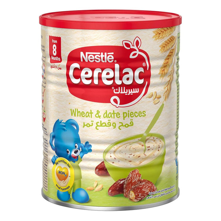 Nestle Cerelac Wheat & Date Pieces Infant Cereals From 8 Months 400g - Easy Pharmacy LLC