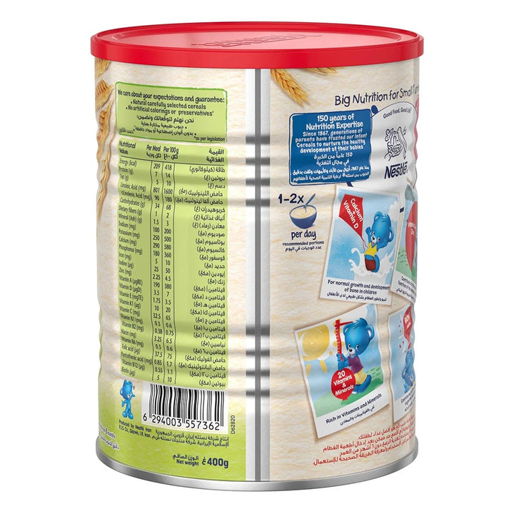 Nestle Cerelac Wheat & Date Pieces Infant Cereals From 8 Months 400g - Easy Pharmacy LLC