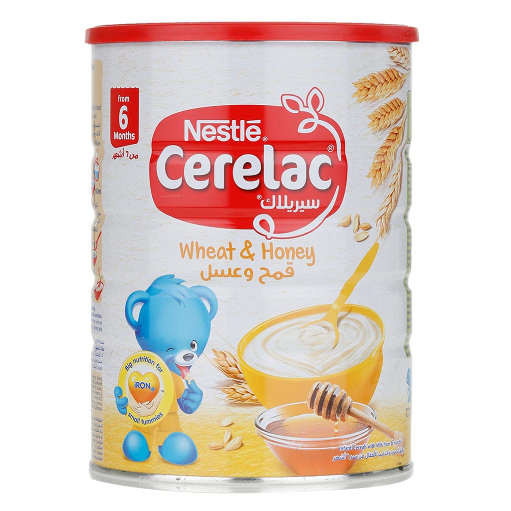Nestle Cerelac Wheat & Honey Infant Cereals From 6 Months 400g - Easy Pharmacy LLC
