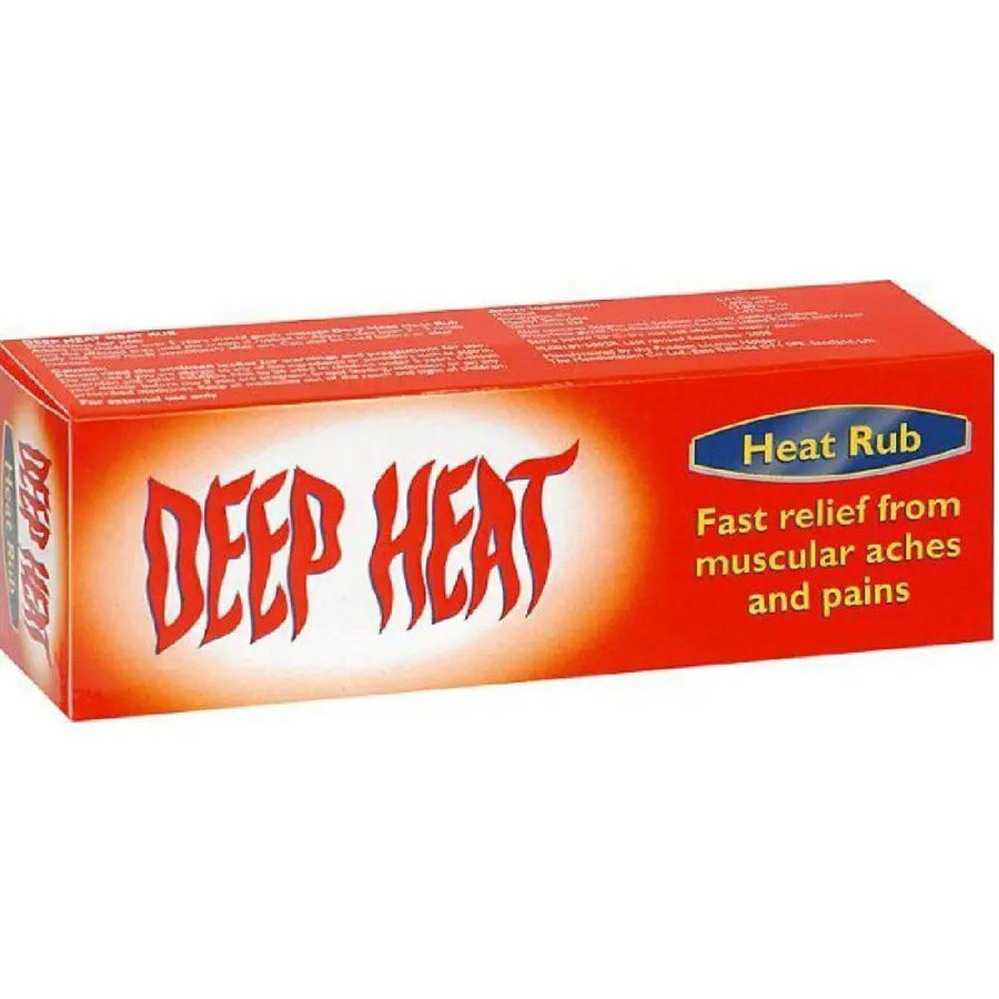 Deep Heat Rub 100g Topical Analgesic for Muscular Pain Relief