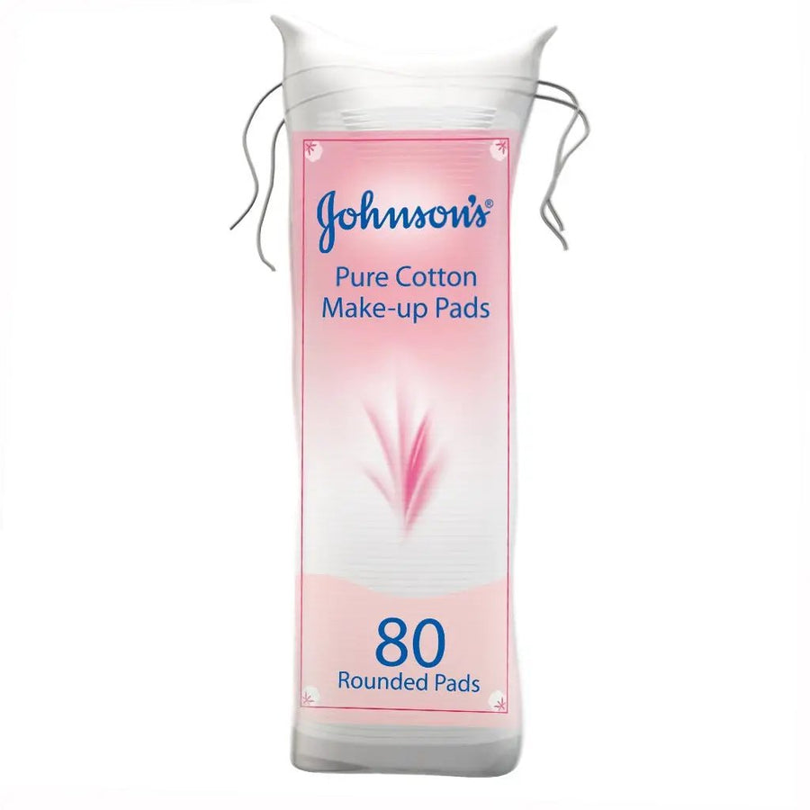 Johnson's Cotton Make-up Pads, Pack of 80's