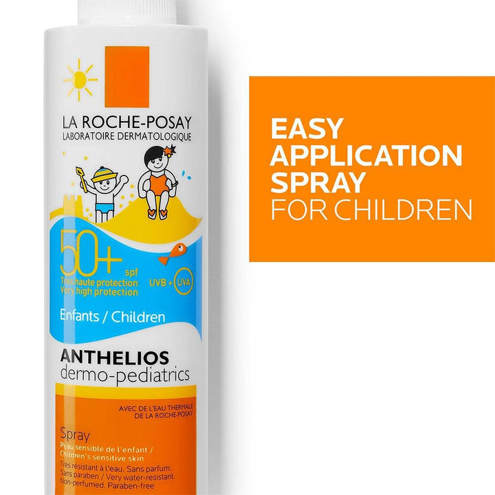 La Roche-Posay Anthelios Dermo-Pediatrics SPF50+ Sunscreen Invisible Spray For Children 200ml - Easy Pharmacy LLC