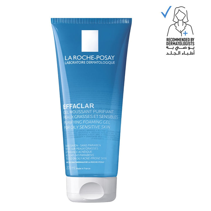 La Roche-Posay Effaclar Acne Foaming Cleansing Gel For Oily & Acne Prone Skin 200ml - Easy Pharmacy LLC