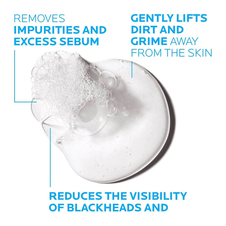 La Roche-Posay Effaclar Acne Foaming Cleansing Gel For Oily & Acne Prone Skin 200ml - Easy Pharmacy LLC