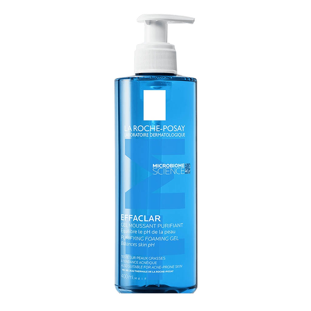 La Roche-Posay Effaclar Acne Foaming Cleansing Gel For Oily & Acne Prone Skin 400ml - Easy Pharmacy LLC