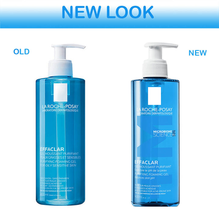 La Roche-Posay Effaclar Acne Foaming Cleansing Gel For Oily & Acne Prone Skin 400ml - Easy Pharmacy LLC