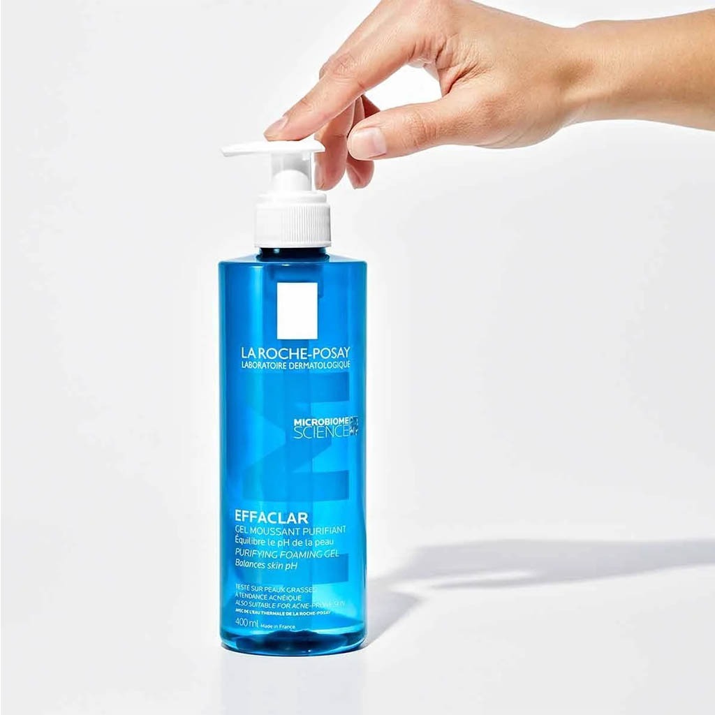 La Roche-Posay Effaclar Acne Foaming Cleansing Gel For Oily & Acne Prone Skin 400ml - Easy Pharmacy LLC