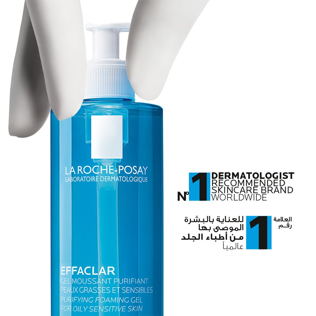 La Roche-Posay Effaclar Acne Foaming Cleansing Gel For Oily & Acne Prone Skin 400ml - Easy Pharmacy LLC
