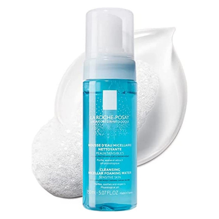 La Roche-Posay Cleansing And Make-Up Removing Physiological Foaming Water For Sensitive Skin 150ml - Easy Pharmacy LLC