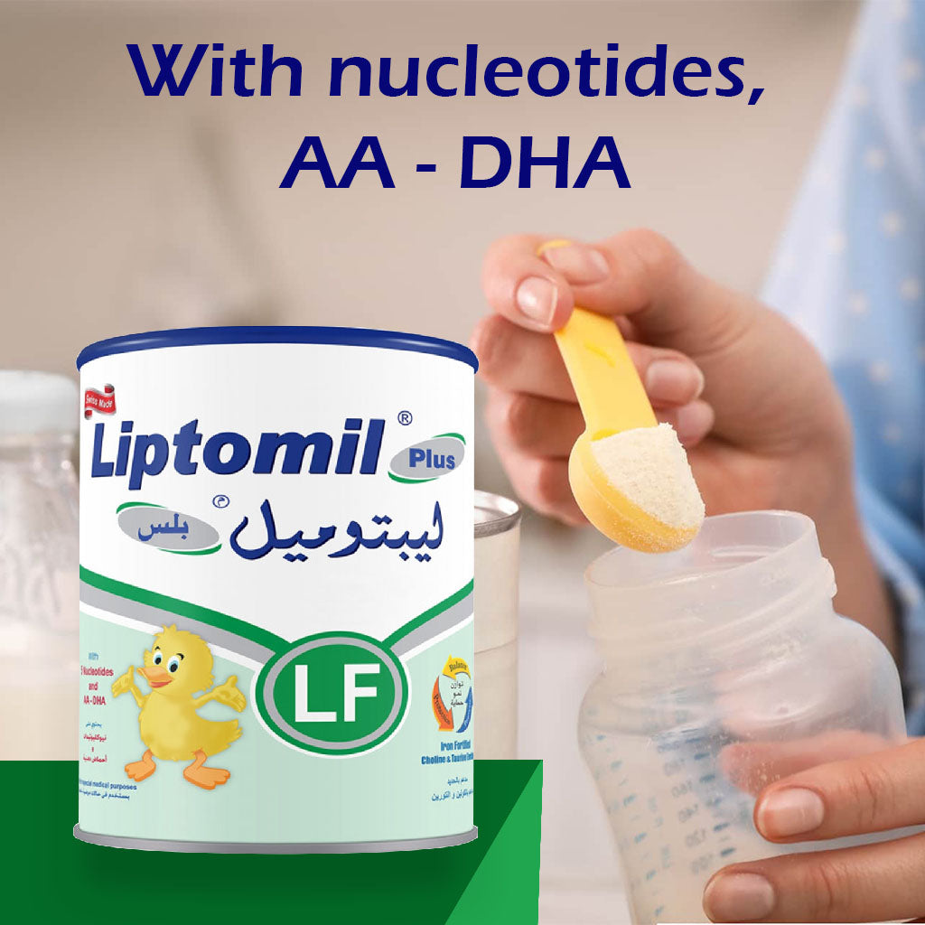 Liptomil Plus LF Lactose Free Baby Milk Formula For 0+ Months 400g - Easy Pharmacy LLC