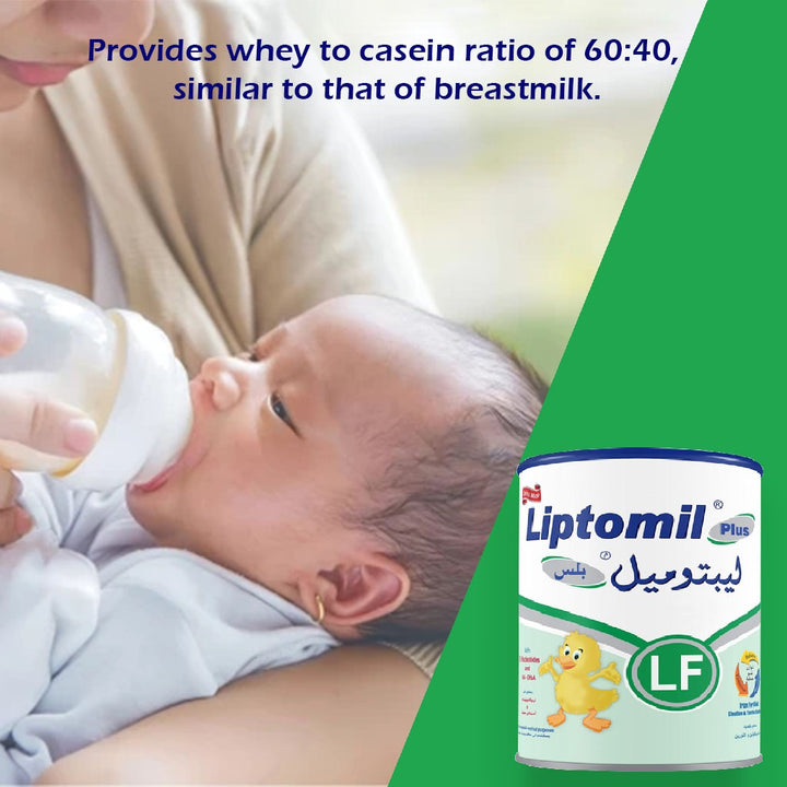 Liptomil Plus LF Lactose Free Baby Milk Formula For 0+ Months 400g - Easy Pharmacy LLC