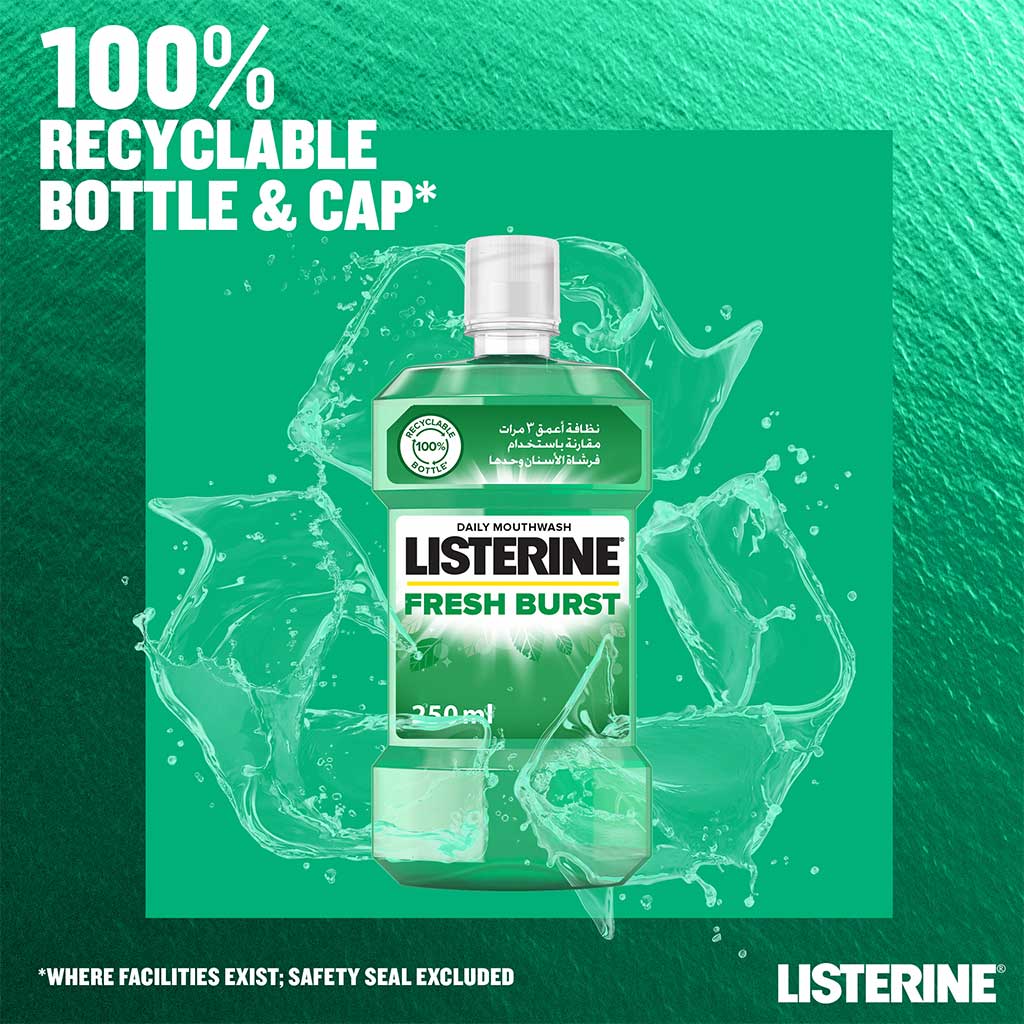 Listerine Fresh Burst Mouthwash 250ml - Easy Pharmacy LLC