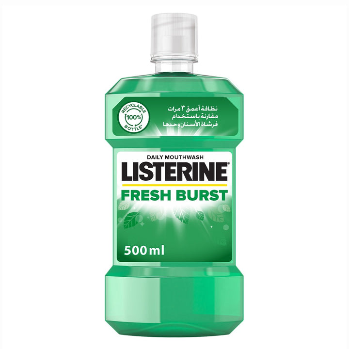 Listerine Fresh Burst Mouthwash 500ml - Easy Pharmacy LLC