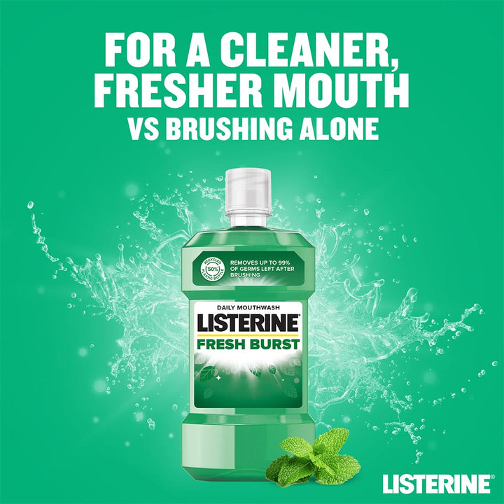 Listerine Fresh Burst Mouthwash 500ml - Easy Pharmacy LLC