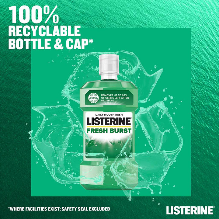 Listerine Fresh Burst Mouthwash 500ml - Easy Pharmacy LLC