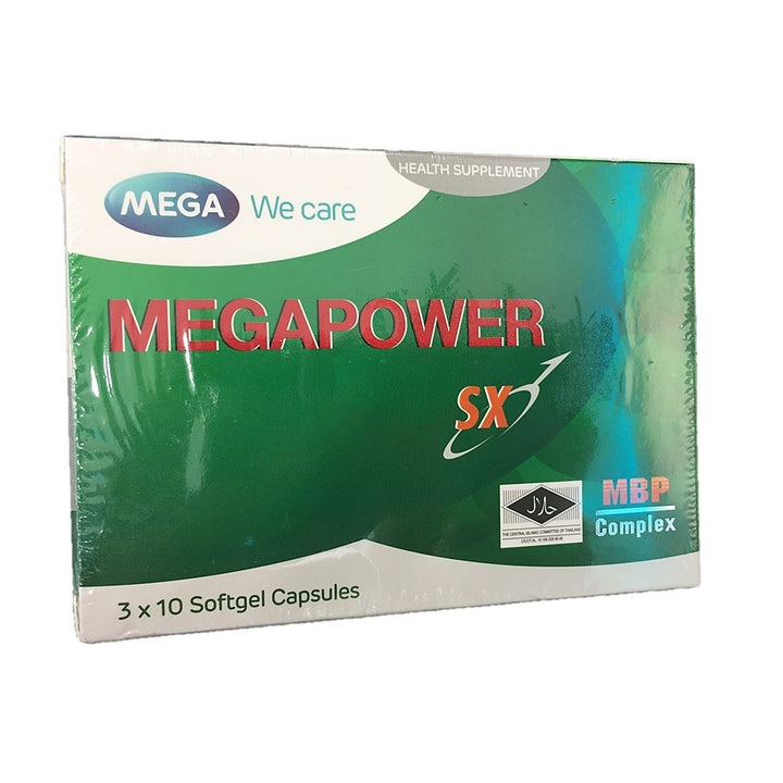 Megapower SX Softgel Capsules 30's - Easy Pharmacy LLC