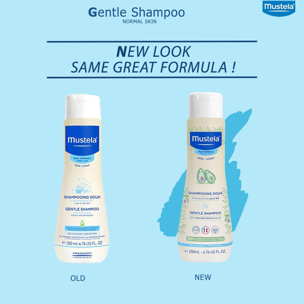 Mustela Baby and Child Gentle Shampoo 200 mL - Easy Pharmacy LLC