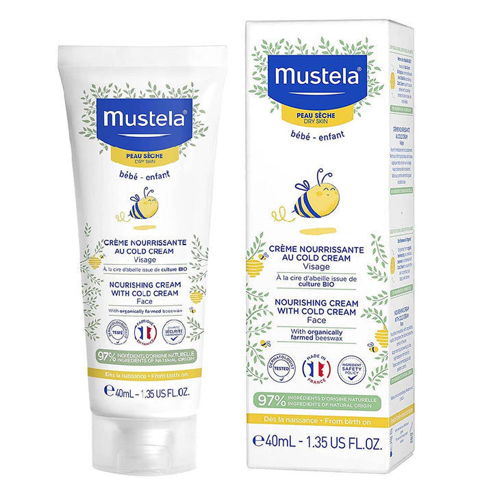 Mustela Baby Nourishing Face Cream With Cold Cream For Dry Skin 40ml - Easy Pharmacy LLC