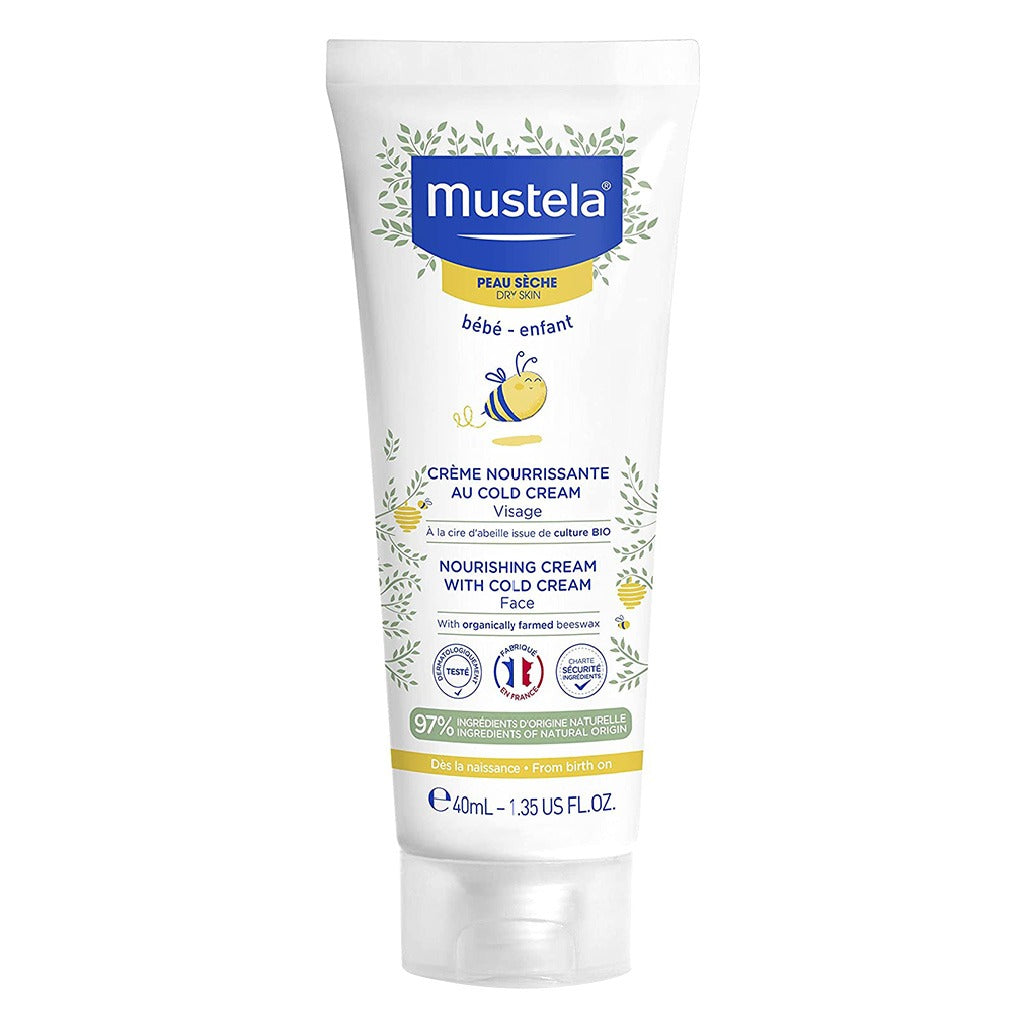 Mustela Baby Nourishing Face Cream With Cold Cream For Dry Skin 40ml - Easy Pharmacy LLC