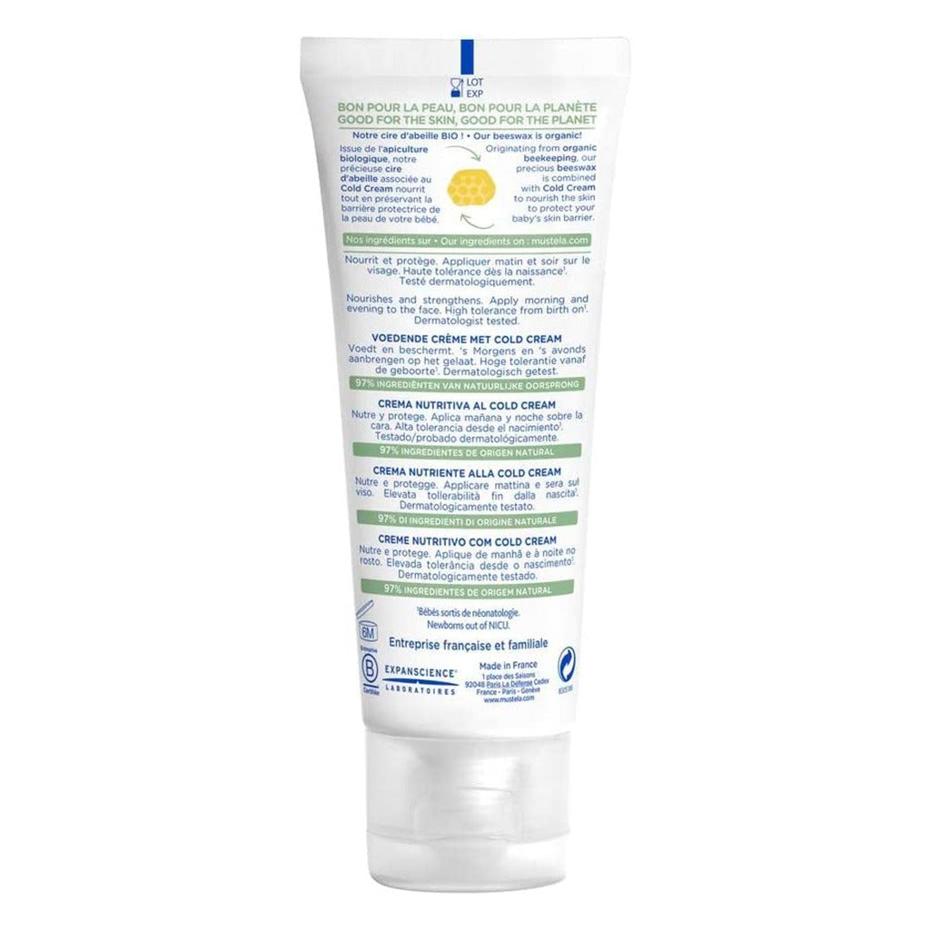 Mustela Baby Nourishing Face Cream With Cold Cream For Dry Skin 40ml - Easy Pharmacy LLC