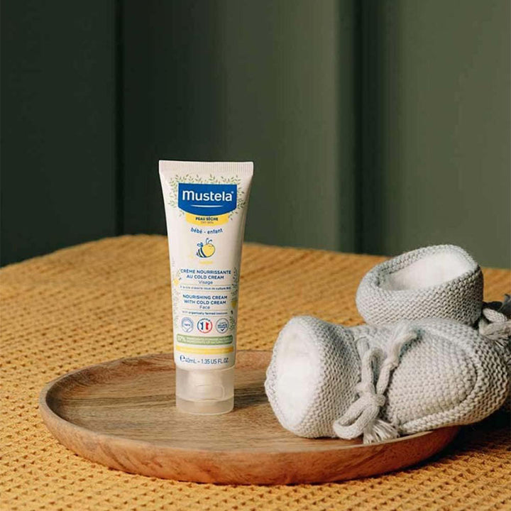 Mustela Baby Nourishing Face Cream With Cold Cream For Dry Skin 40ml - Easy Pharmacy LLC