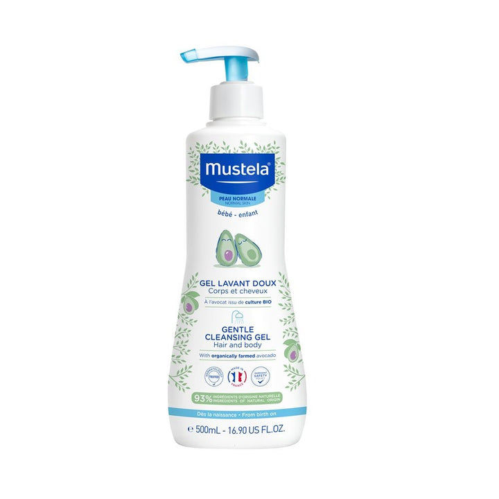 Mustela Baby Gentle Cleansing Gel For Hair & Body 500ml - Easy Pharmacy LLC