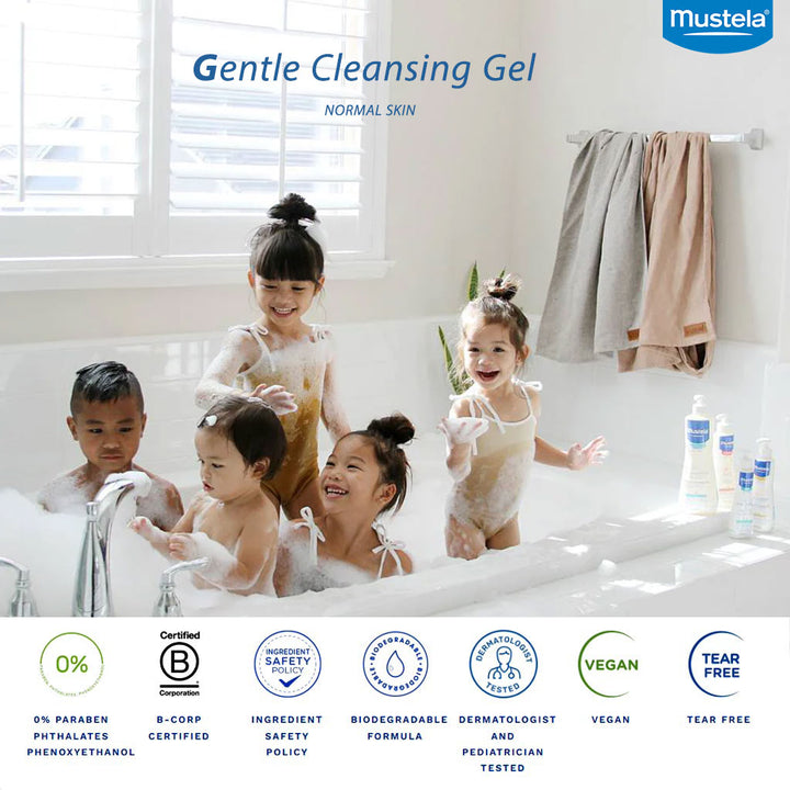 Mustela Baby Gentle Cleansing Gel For Hair & Body 500ml - Easy Pharmacy LLC