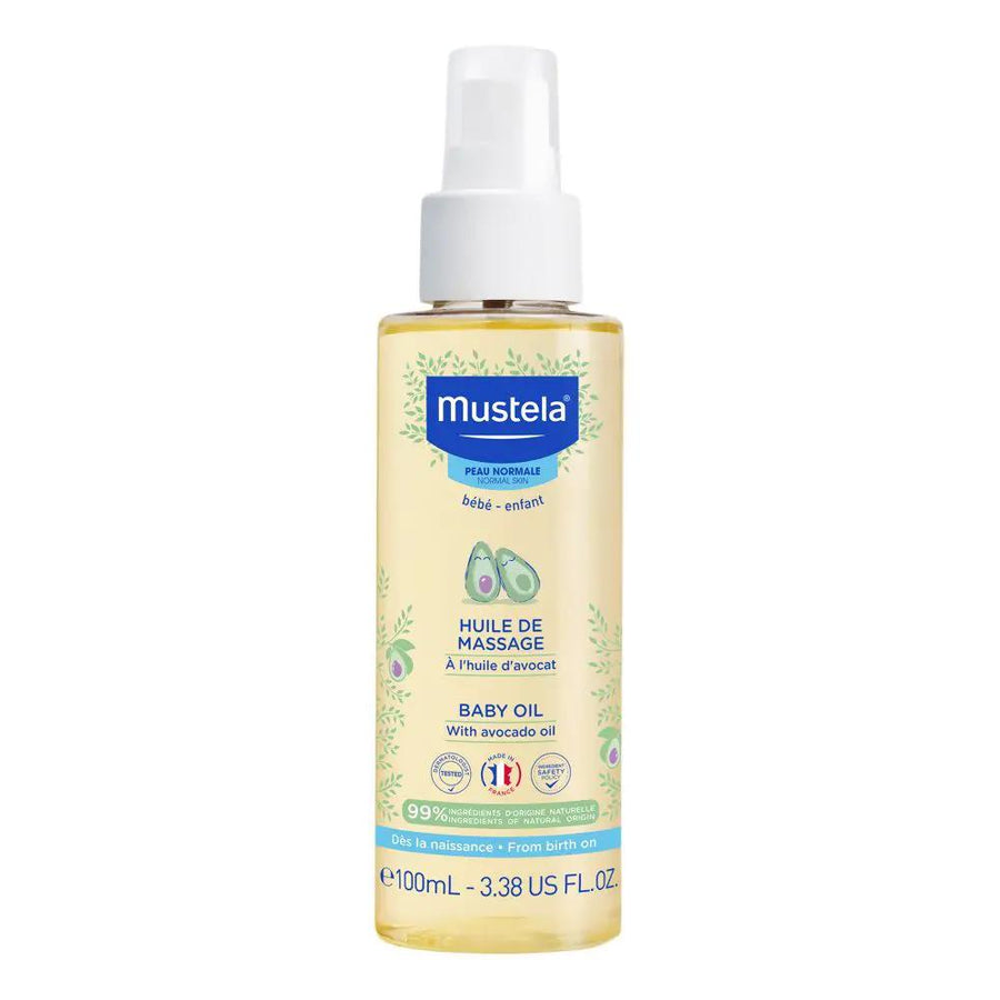 Mustela Baby Massage Oil with Avocado 100 mL