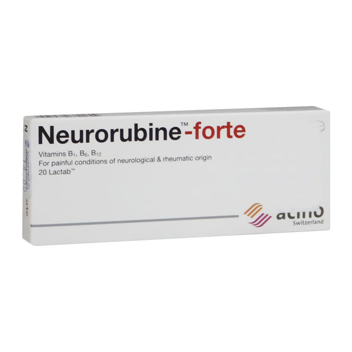 Neurorubine Forte Tablets 20's - Easy Pharmacy LLC