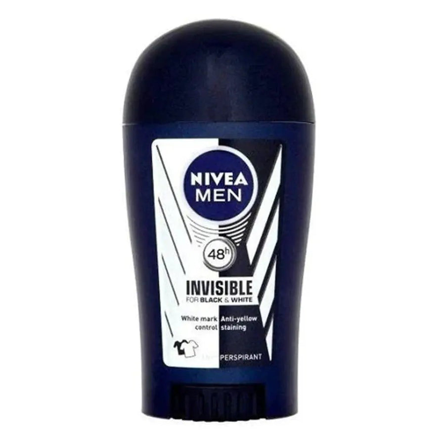 Nivea Men Invisible for Black and White Deodorant Stick 40 mL
