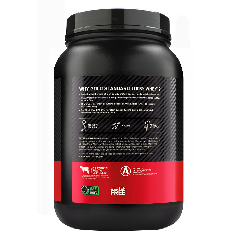 Optimum Nutrition Gold Standard 100% Whey Cookies & Cream Protein Powder 27 Servings - Easy Pharmacy LLC