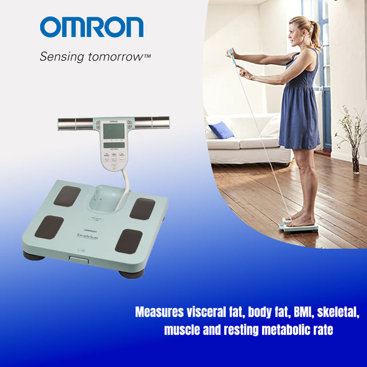 Omron BF511 Body Composition Monitor Turquoise - Easy Pharmacy LLC