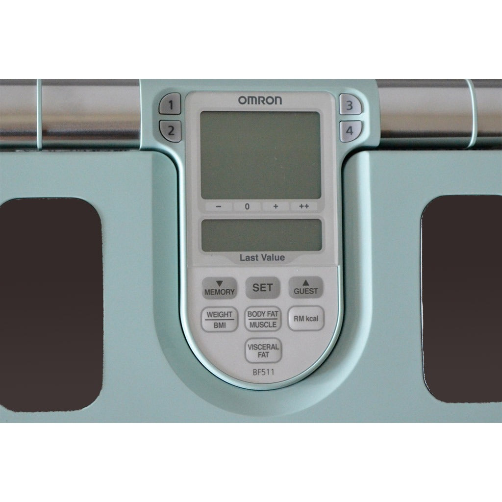 Omron BF511 Body Composition Monitor Turquoise - Easy Pharmacy LLC