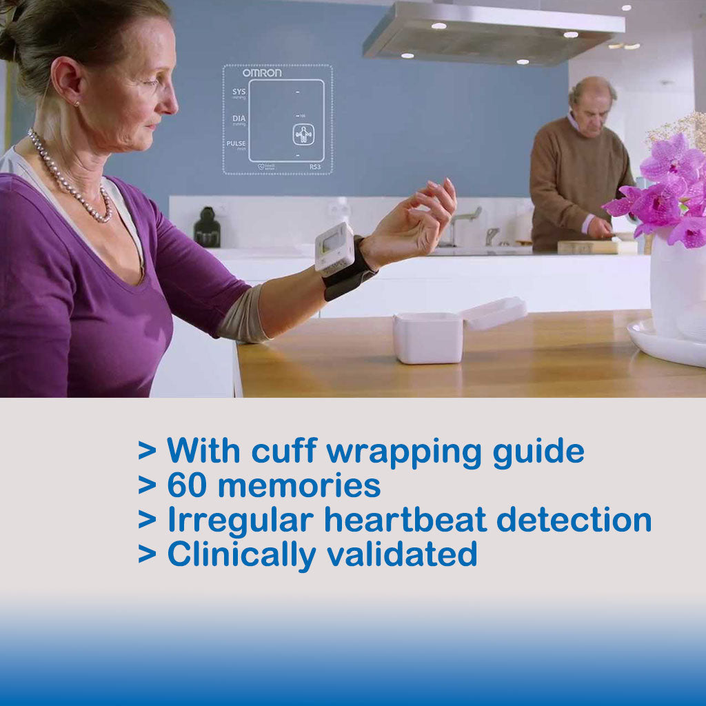 Omron RS3 Wrist Blood Pressure Monitor - Easy Pharmacy LLC