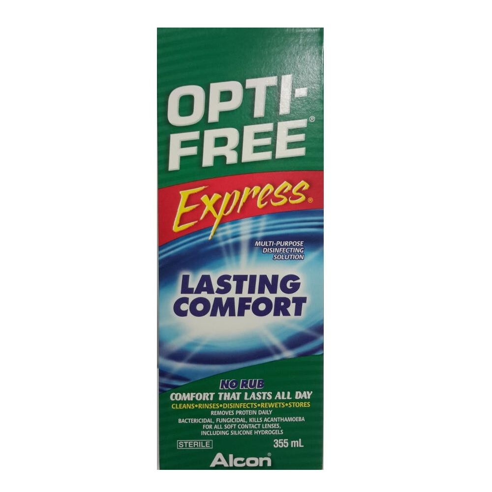 Opti-Free Express Mult-Purpose Disinfecting Solution 355 mL - Easy Pharmacy LLC