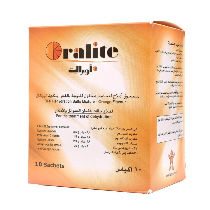 Oralite Oral Rehydration Salts Mixture Sachet 10's - Easy Pharmacy LLC