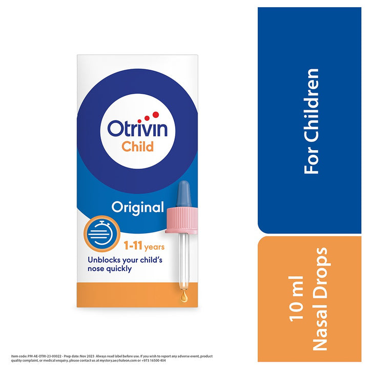 Otrivin Nasal Drops 0.05% 10 mL