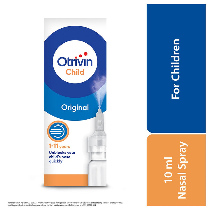 Otrivin Metered Dose Nasal Spray 0.05% 10 mL