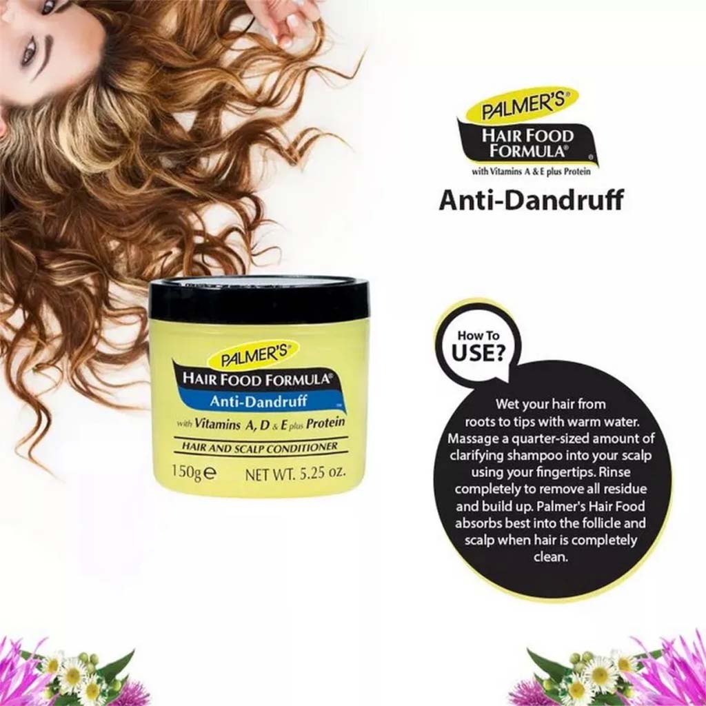 Palmers Hair Food Formula Antidandruff Hair Cream 150 g - Easy Pharmacy LLC