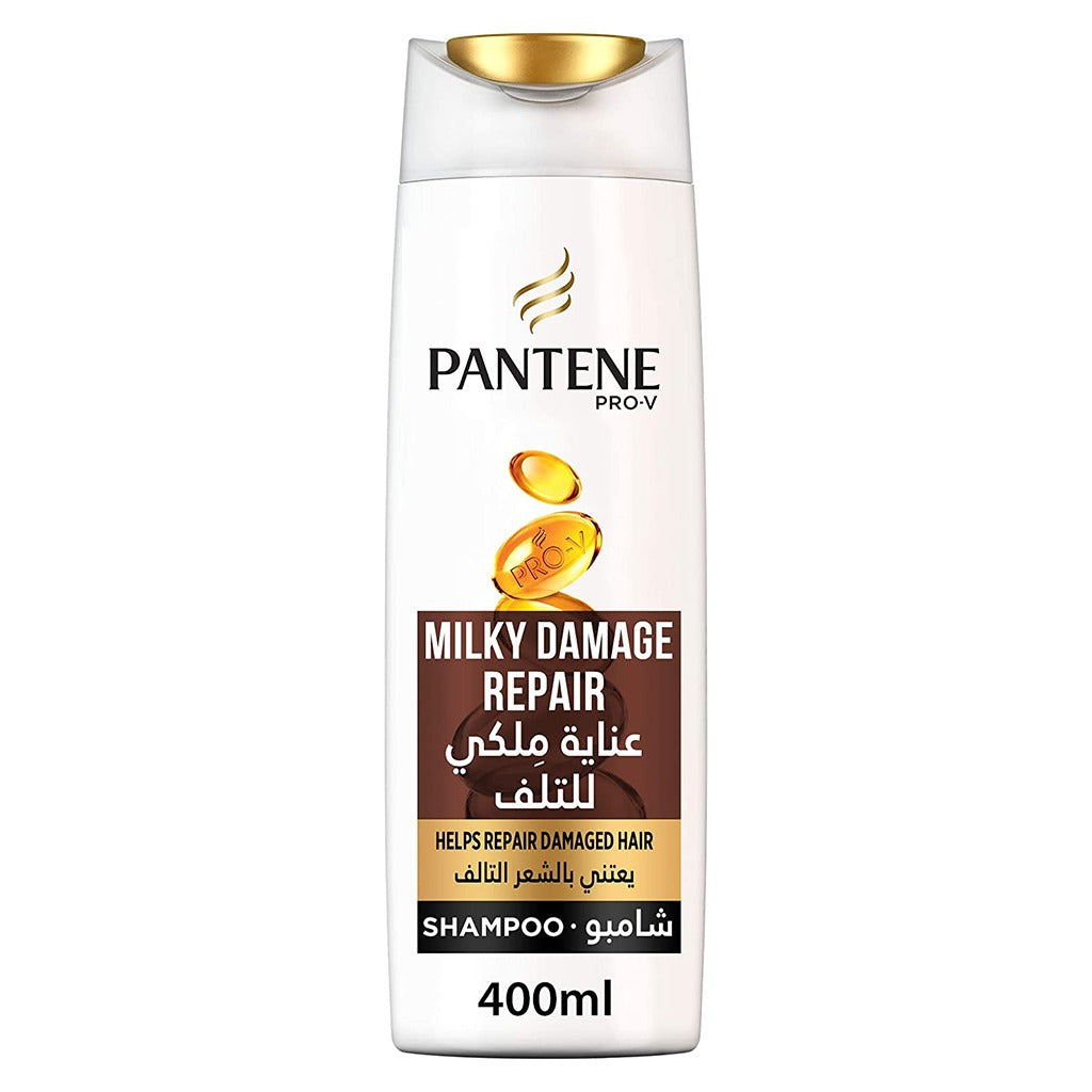 Pantene Pro-V Milky Damage Repair Shampoo For Damaged Hair 400ml - Easy Pharmacy LLC