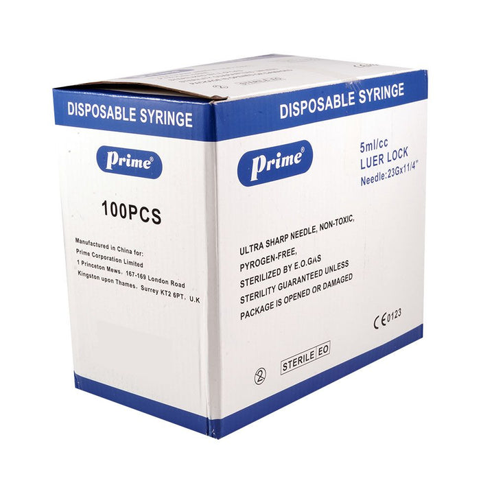 Prime Syringe 5 mL 100's - Easy Pharmacy LLC