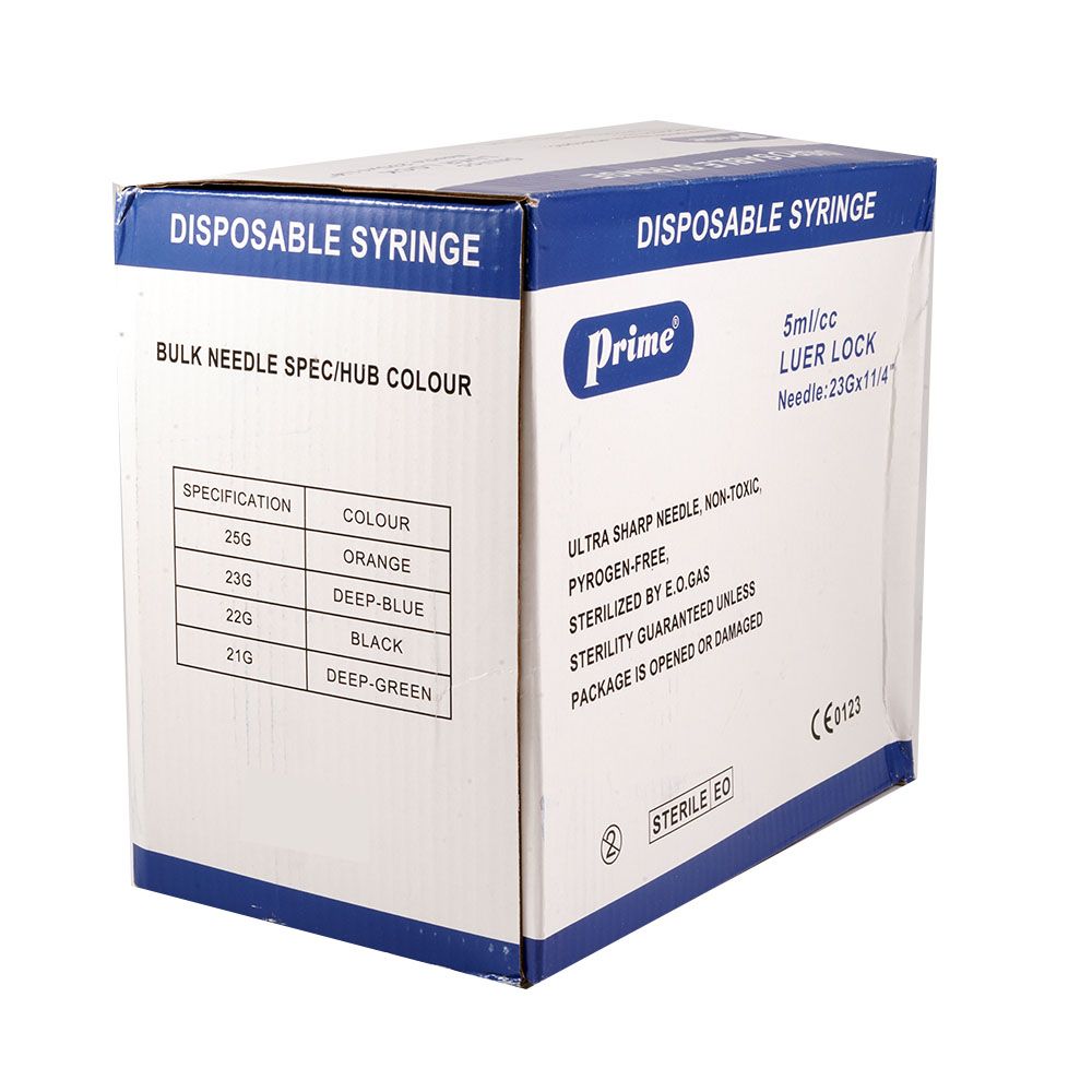 Prime Syringe 5 mL 100's - Easy Pharmacy LLC