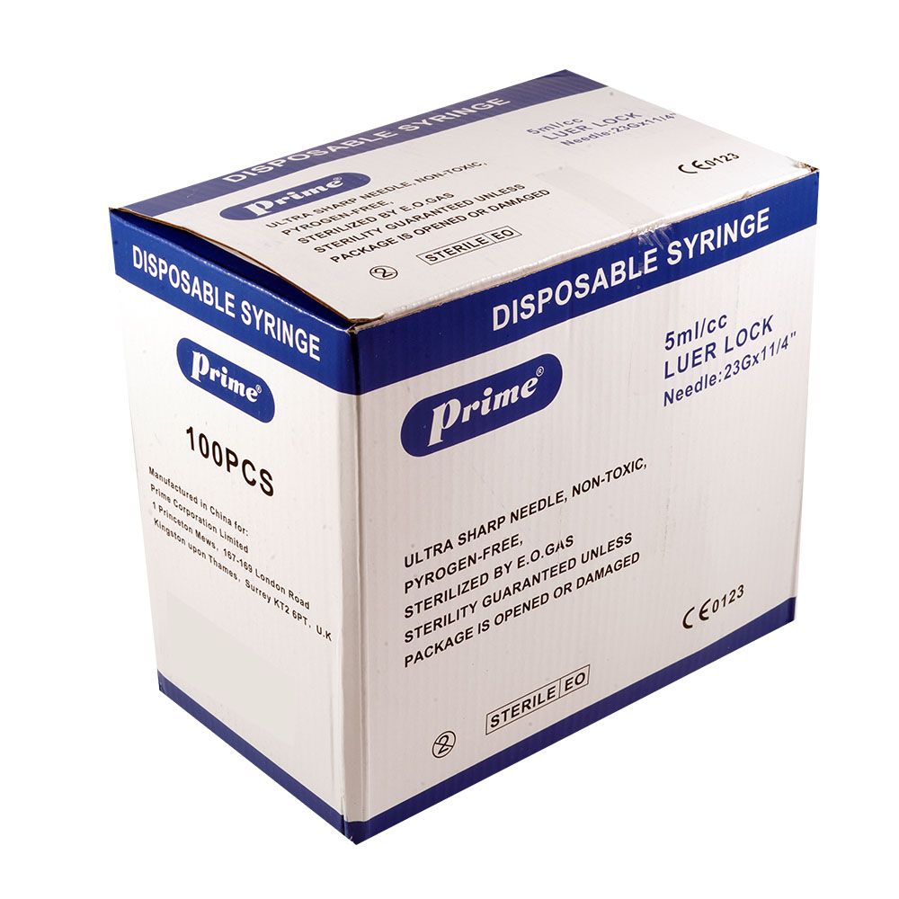 Prime Syringe 5 mL 100's - Easy Pharmacy LLC