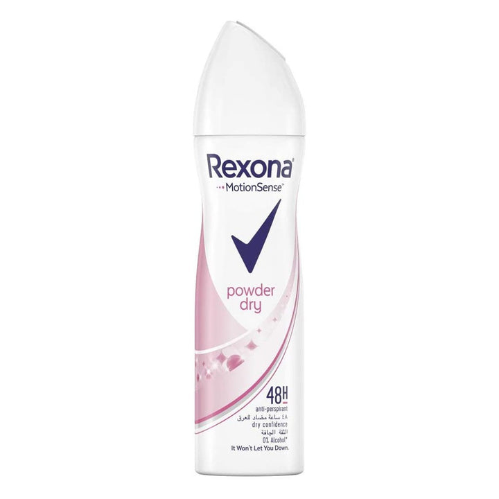 Rexona Women Antiperspirant Powder Dry Deodorant Spray 175 mL - Easy Pharmacy LLC
