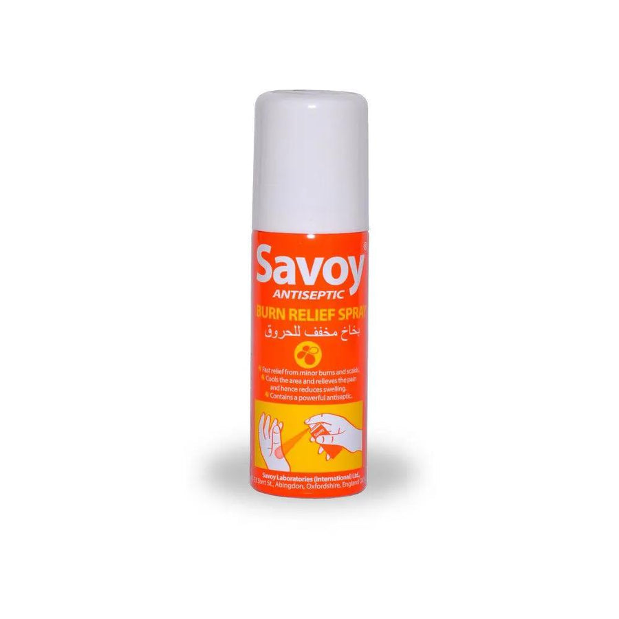 Savoy Antiseptic Burn Relief Spray 50 mL